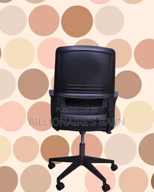 Black Ergonomic Mesh Office Chair (Supportive) — Moving Fast