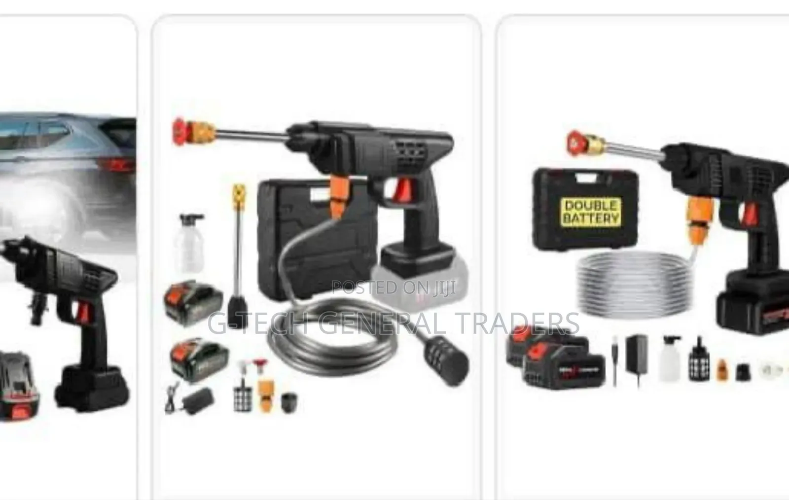 *Wireless Car Wash Spray Gun Machine With Portable Lithium Battery