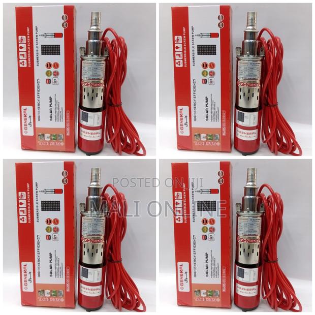 General 24v 250w Solar Submersible Screw Pump Deep Well Water Pump - main view