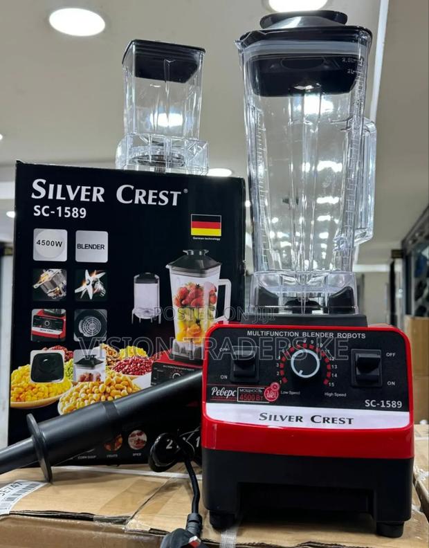 Silver Crest High Power Industrial Blender _4500watts