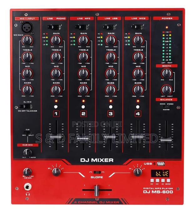 Pioneer Dj Ms 600 Dj Mixer - main view