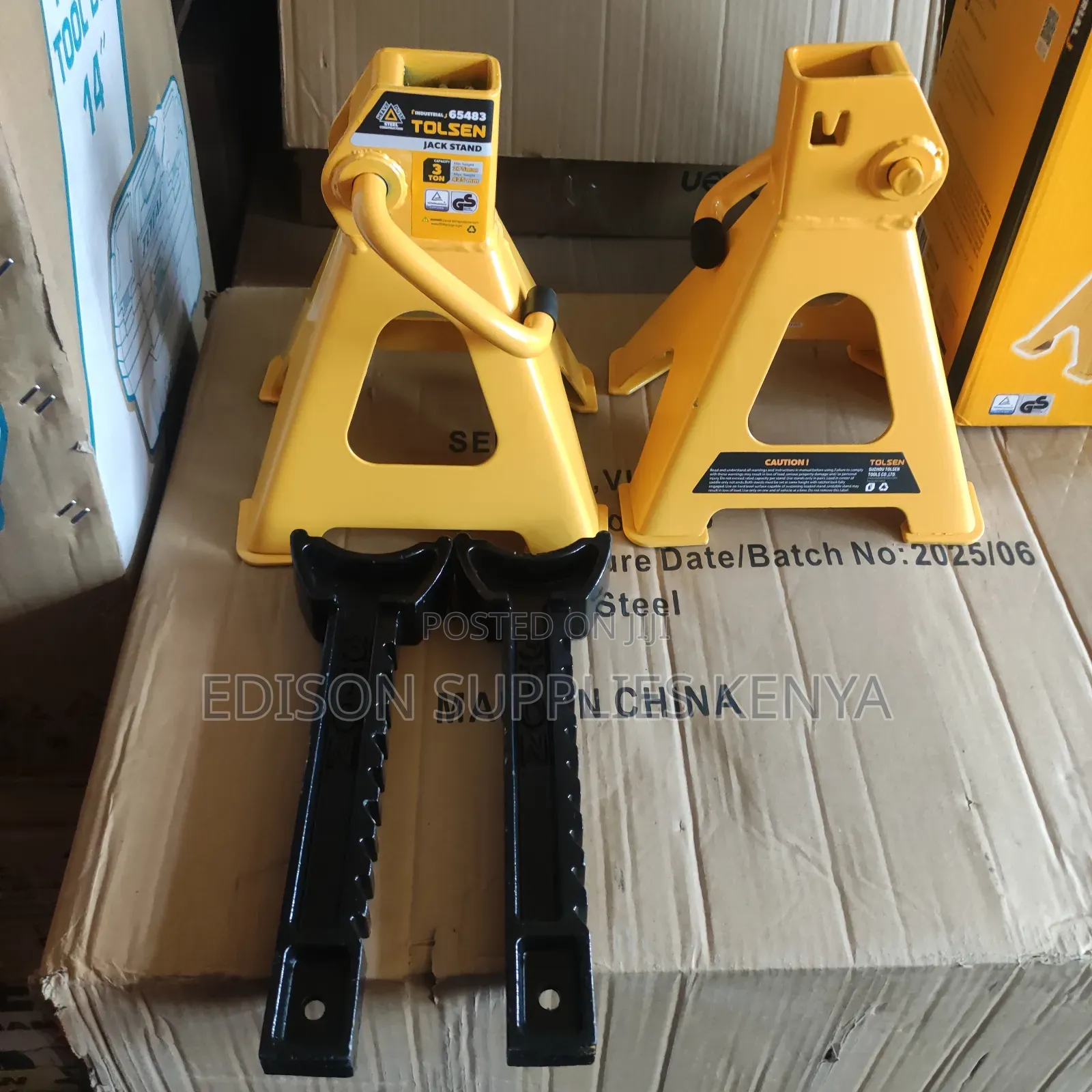 Jack Stands Tolsen 3ton Jack Stand Pair Car Lifting Stands 3 Tonnes