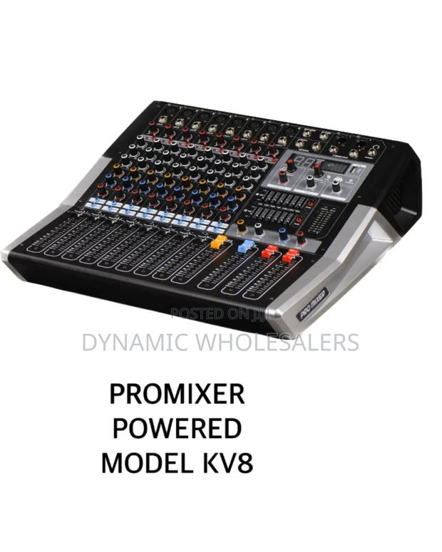 Pro Mixer Powered Model Kv8.