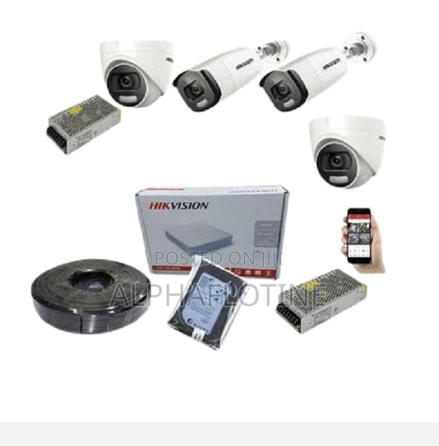 Hikvision 4 Channel CCTV Full Kit Surveillance System