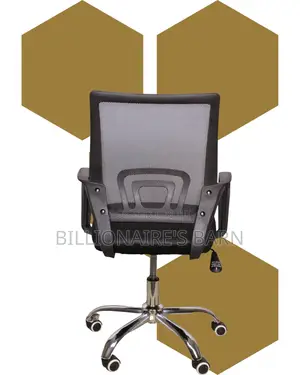 Secretarial Mesh Office Chair | Breathable Padded Armrests