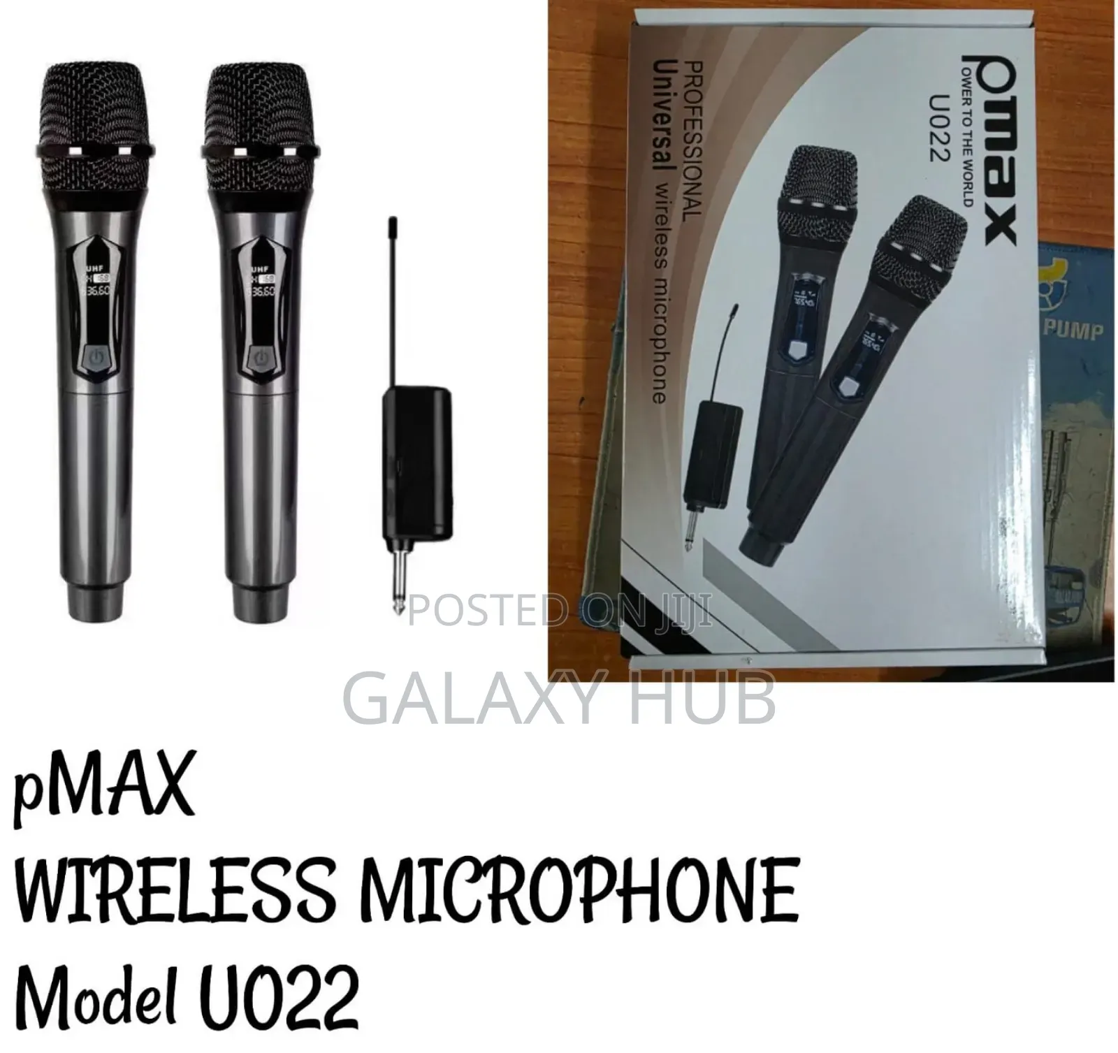 Pmax Wireless Microphone Model U022
