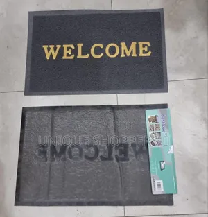 Welcome Door Step Rough Rag Carpet Approx Size 40x60cm