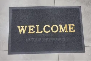 Welcome Door Step Rough Rag Carpet Approx Size 40x60cm