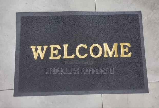 Welcome Door Step Rough Rag Carpet Approx Size 40x60cm - thumbnail 5