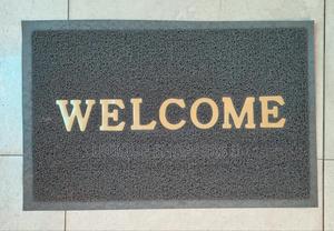 Welcome Door Step Rough Rag Carpet Approx Size 40x60cm - thumbnail 2