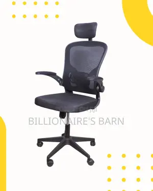 Grey Ergonomic Office Chair | Sleek Lumbar Support