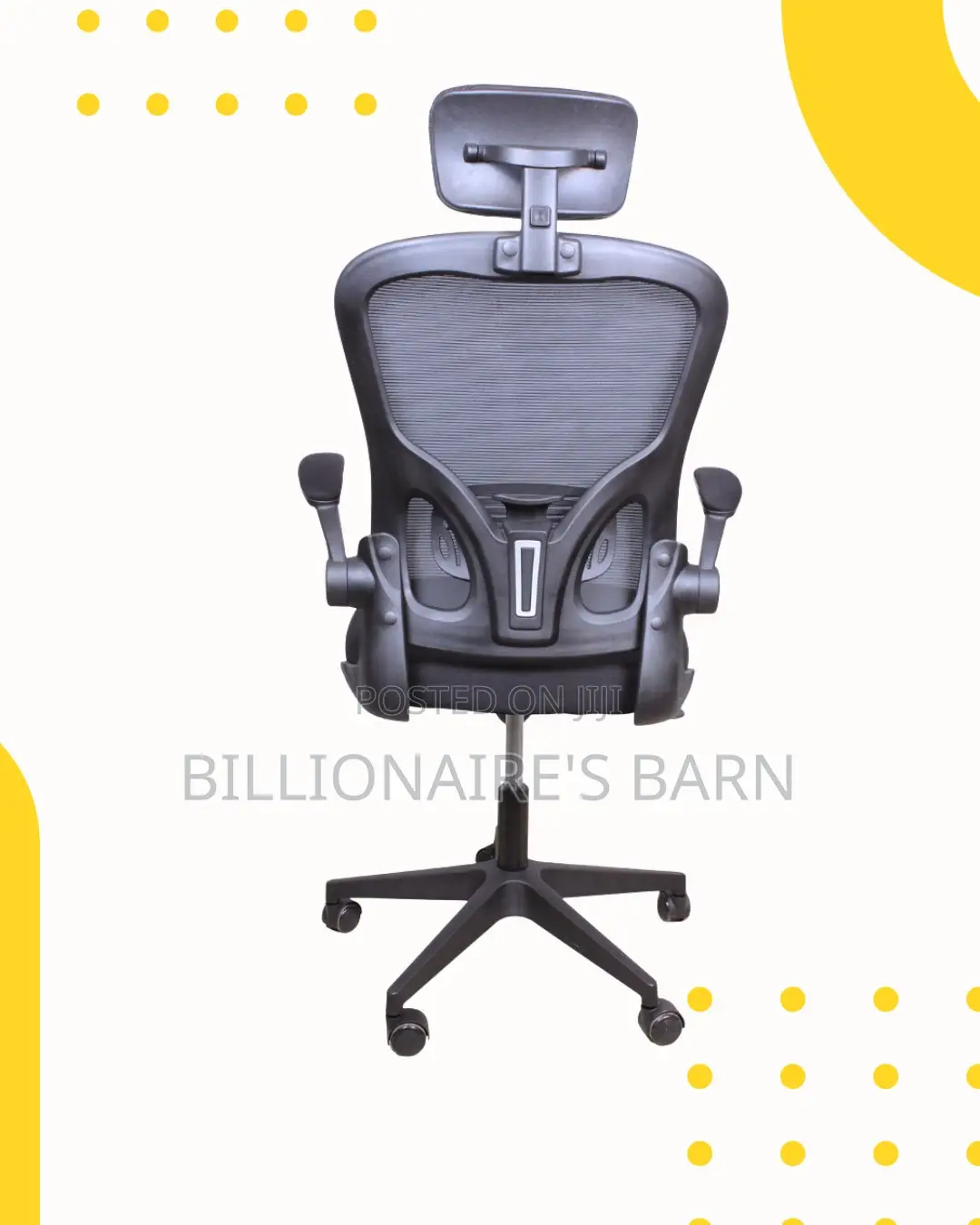 Grey Ergonomic Office Chair | Sleek Lumbar Support