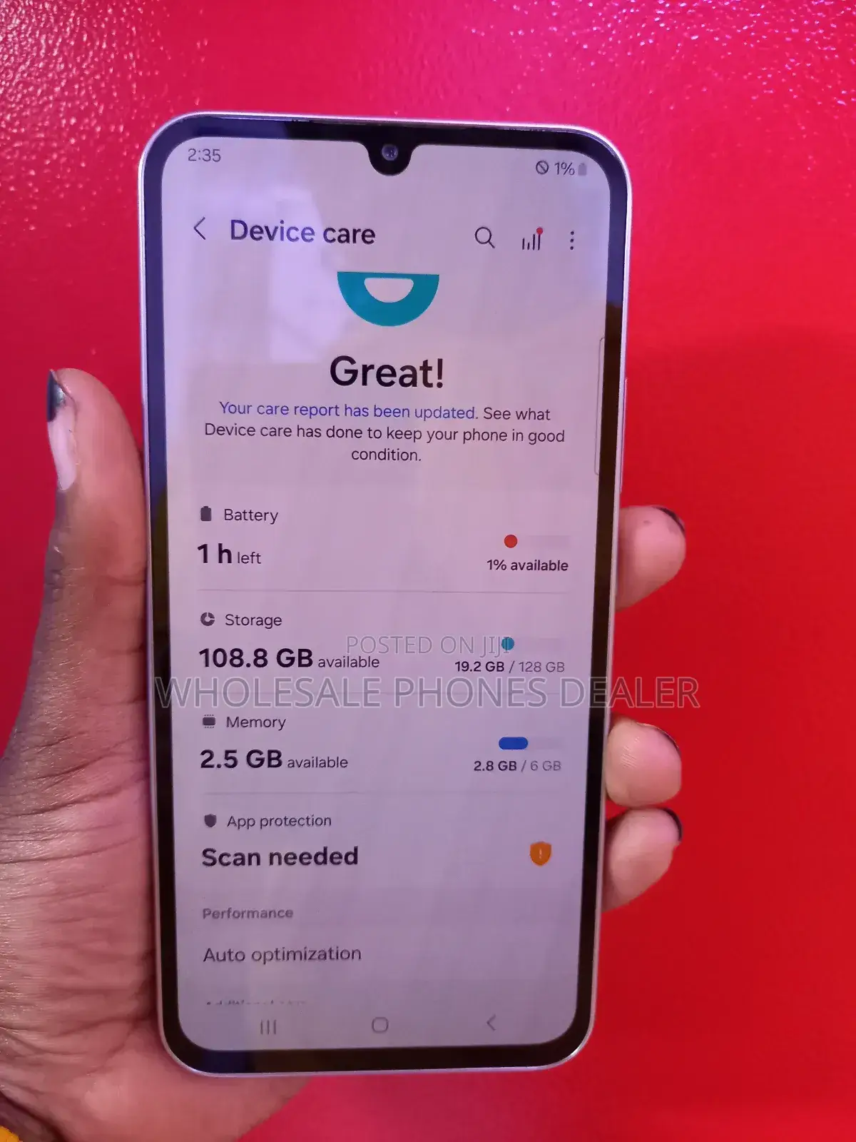 Samsung Galaxy A34 128 GB Gold