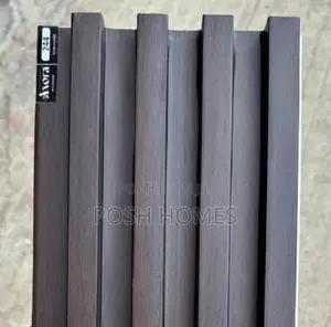 Grey WPC Modern Flutted Panels