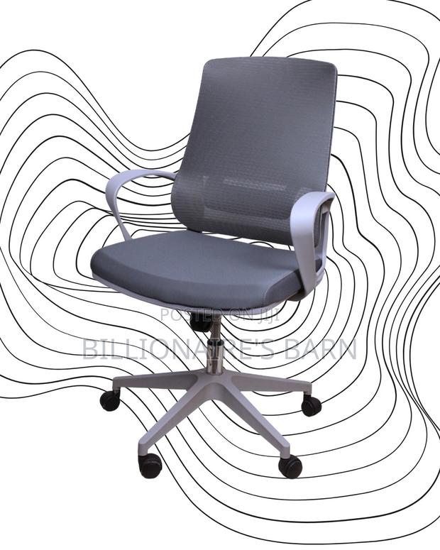 Grey Ergonomic Mesh Office Chair (Premium) — Offer Valid This Week - thumbnail 3