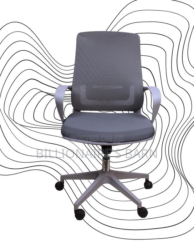 Grey Ergonomic Mesh Office Chair (Premium) — Offer Valid This Week - thumbnail 4