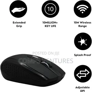 Goldfinch Gf-2500 Wireless Mouse, 2.4ghz