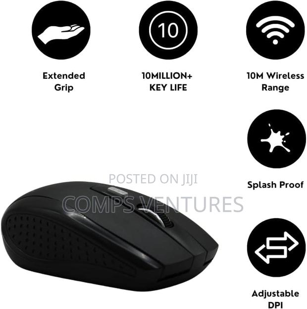 Goldfinch Gf-2500 Wireless Mouse, 2.4ghz - thumbnail 3
