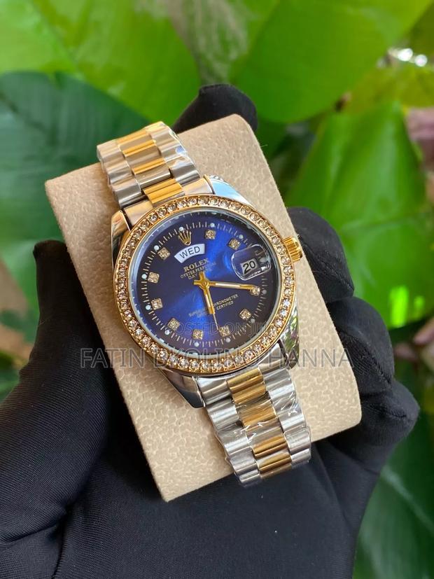 Iced Rolex Watch for Women - thumbnail 2