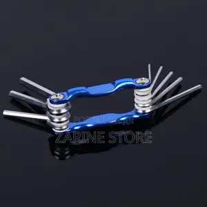 8 in 1 Folding Star Key Set Tox Key Set