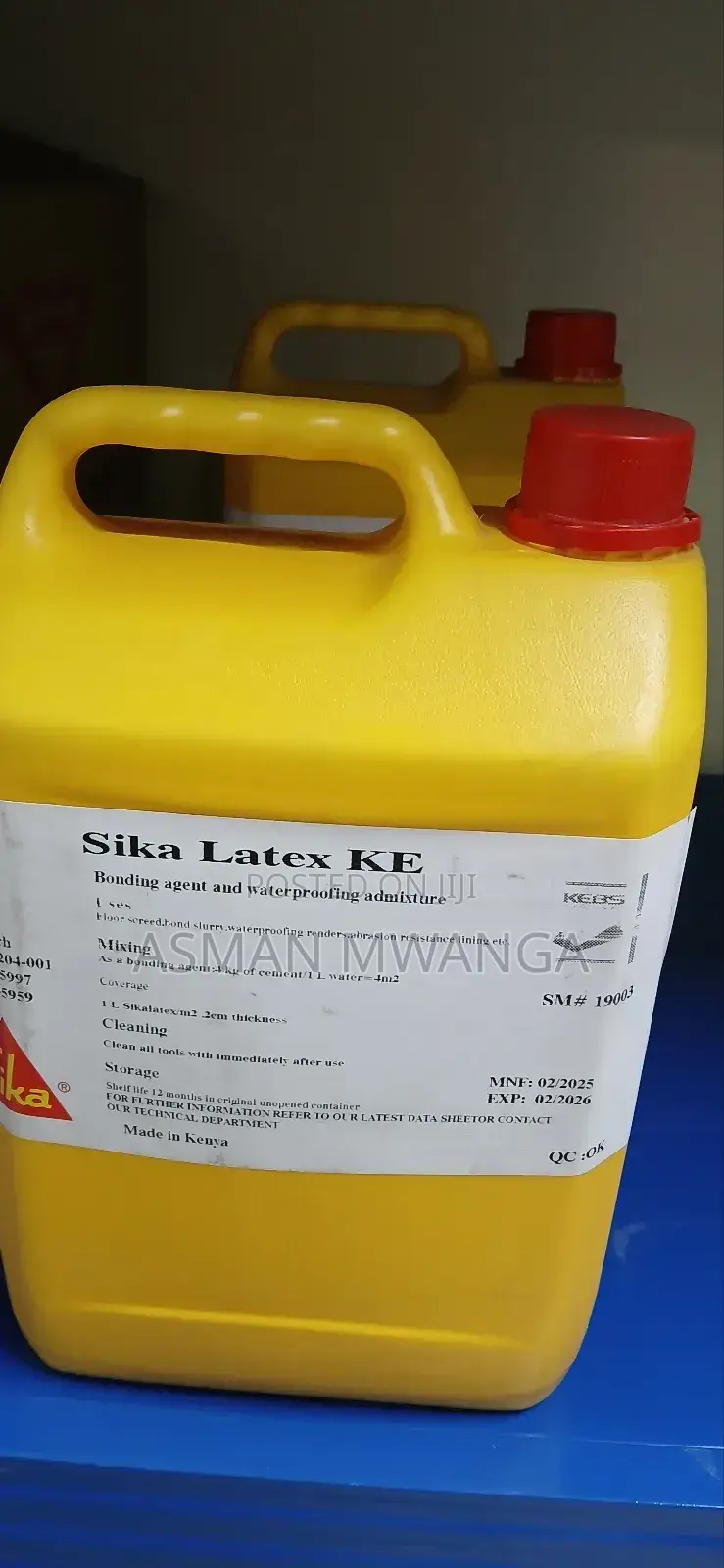 Sika Latex Ke Waterproofing Admixture 5l
