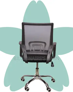 Secretarial Mesh Office Chair | Heavy-Duty Scratch-Resistant Finish
