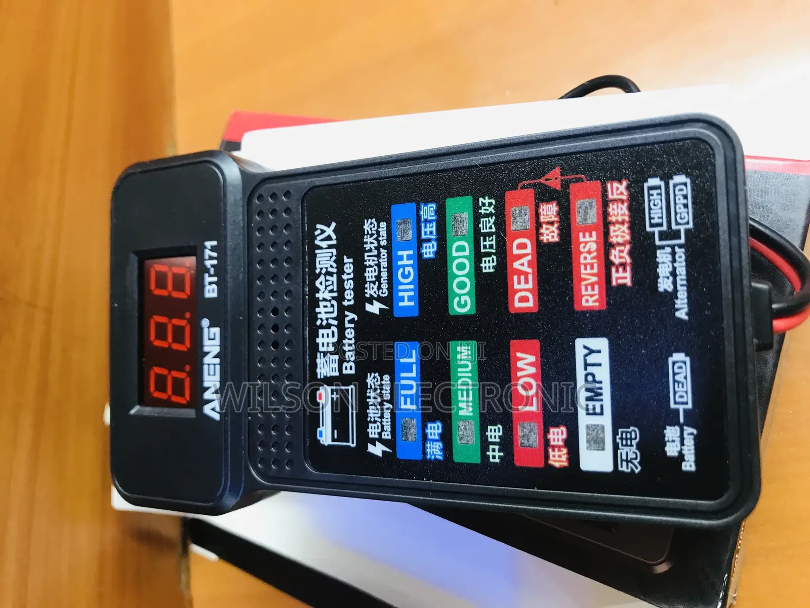 Digital Battery Tester Analyzer. 12v