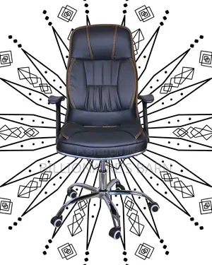 Executive Leather Office Chair (Space-Saving) — Moving Fast