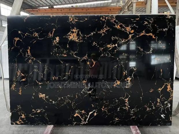 Black Gold Marble