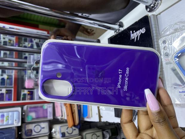 Awerty iPhone 17 Solid Color Liquid Silicone Phone Case - main view