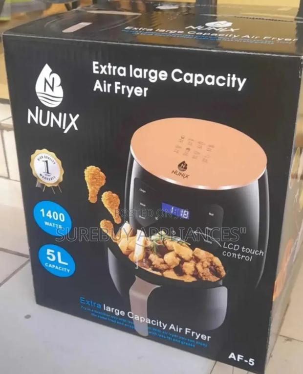 Nunix 5l Air Fryer,