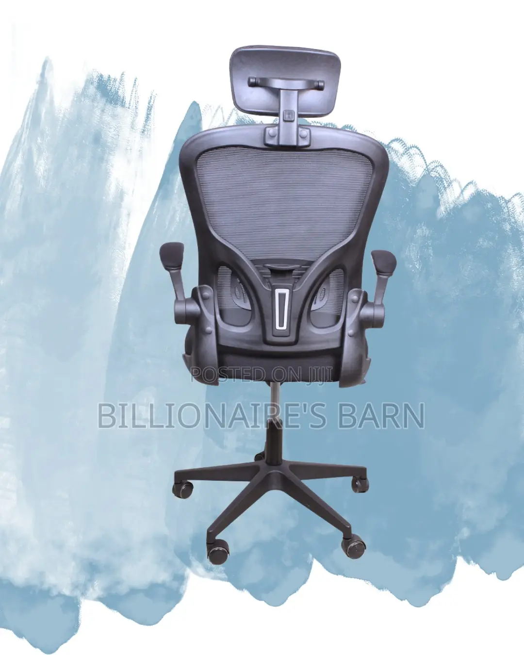 Grey Ergonomic Office Chair | Durable Adjustable Height