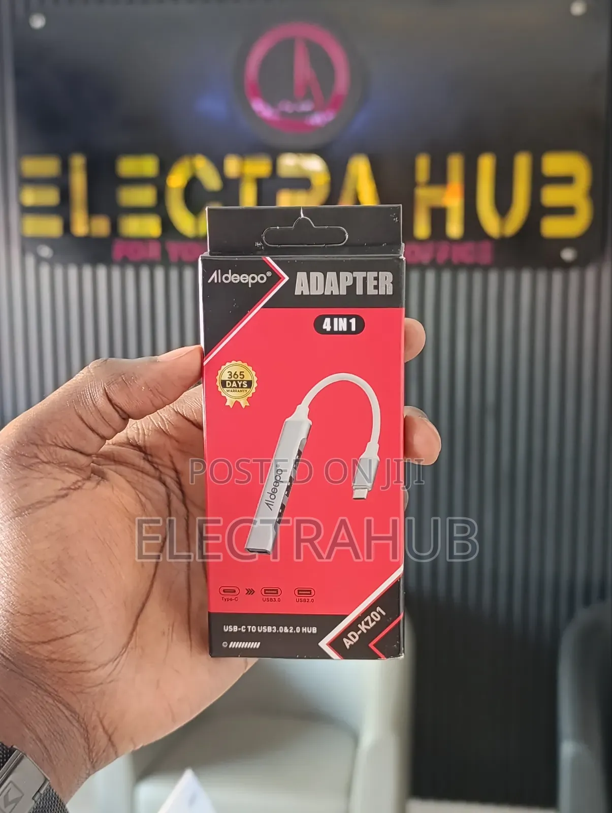Aldeepo Ad-Kz10 4 N 1 Usb Type C- Usb Adapter