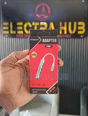 Aldeepo Ad-Kz10 4 N 1 Usb Type C- Usb Adapter