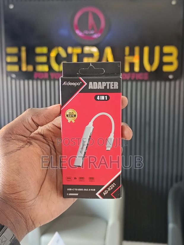 Aldeepo Ad-Kz10 4 N 1 Usb Type C- Usb Adapter