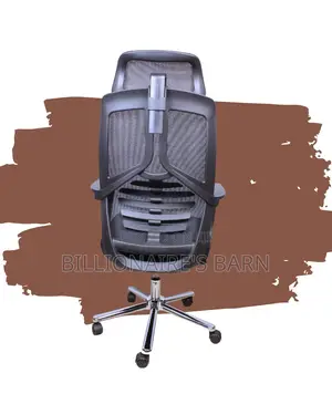 Quiet-Roll High Back Mesh Office Chair | Tilt Lock Mechanism