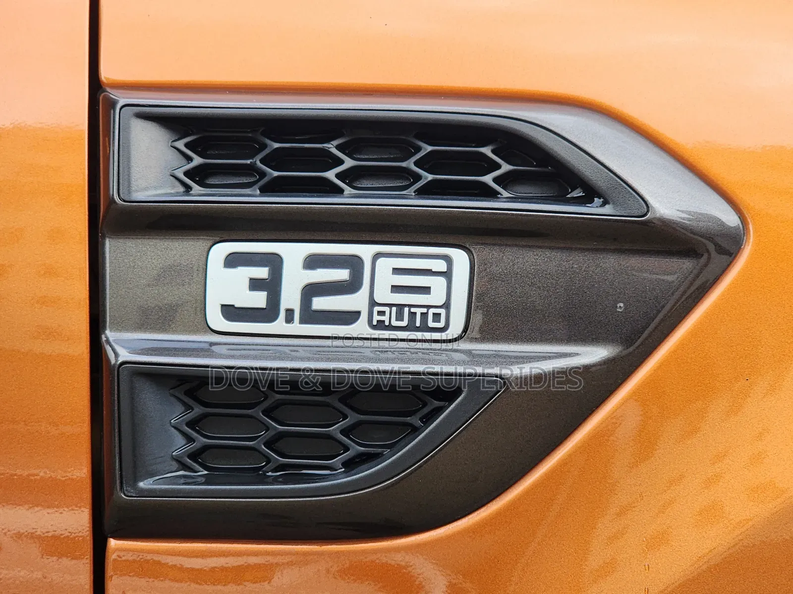 Ford Ranger Wildtrak 2018 Orange