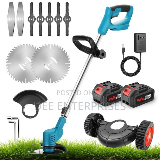 96v Cordless Lawn Mowers With Wheels - main view
