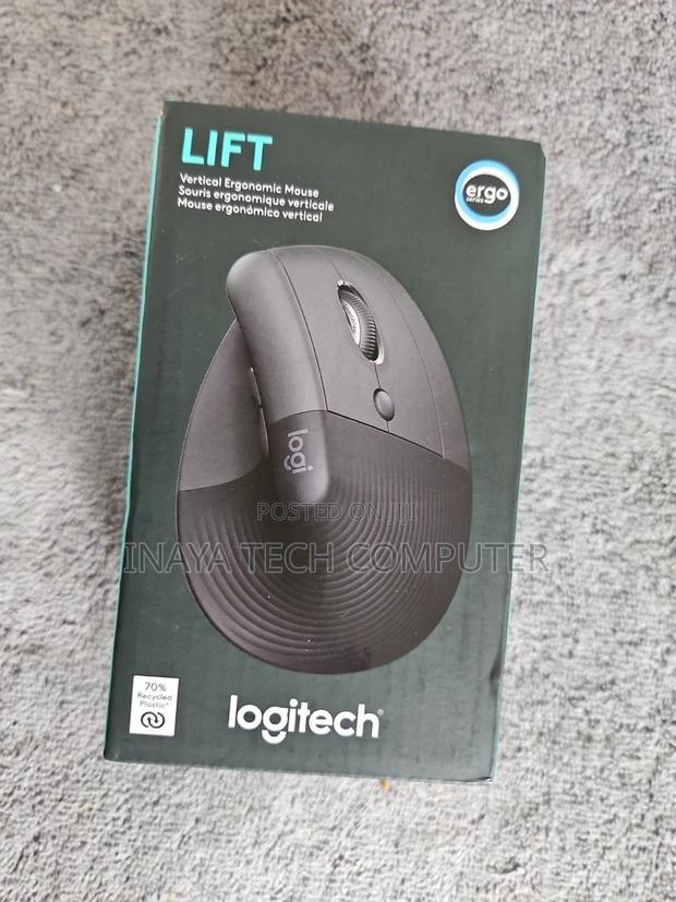 Logitech Lift Vertical Wireless Optical Mouse