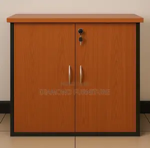 Office Furniture; Lockable 2-Door Modern Office Storage Credenza
