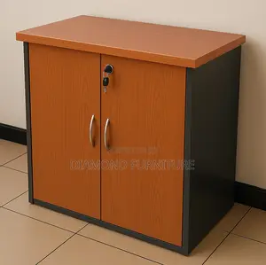 Office Furniture; Lockable 2-Door Modern Office Storage Credenza