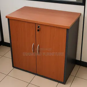 Office Furniture; Lockable 2-Door Modern Office Storage Credenza