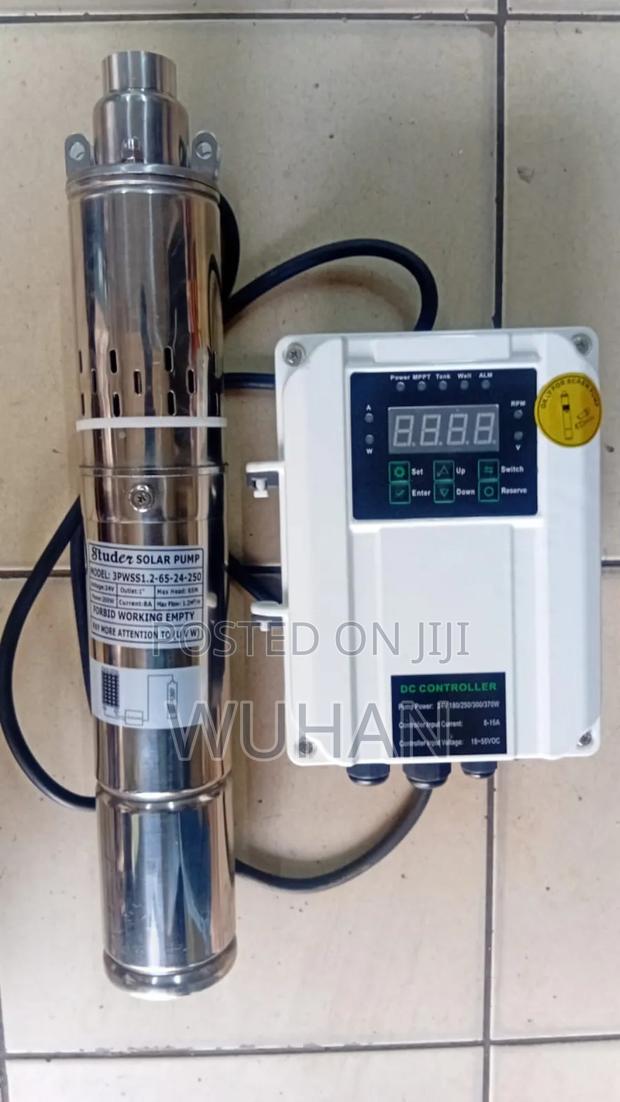 Submersible Solar Pump 65 Meters With Control Unit