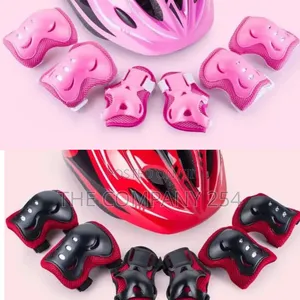 Quality Unisex Safety Helmet Grove And Knee Guards For Skating