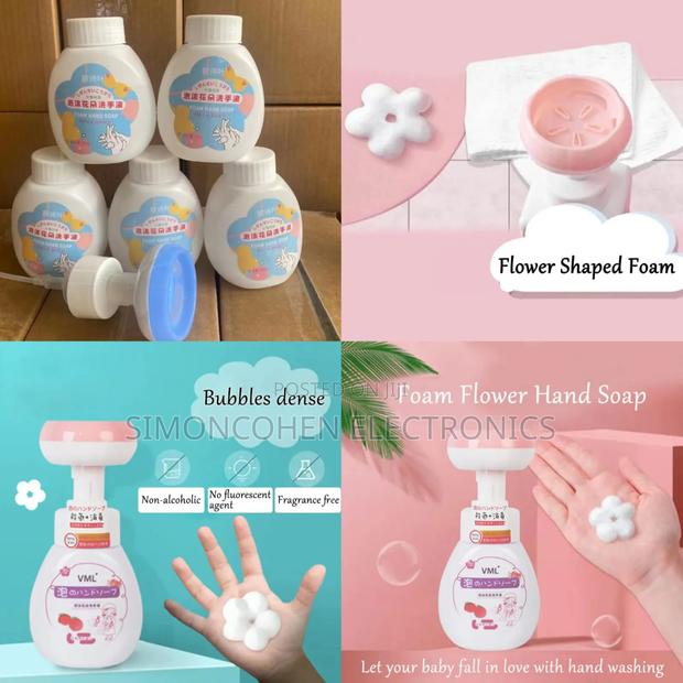 Foam Flower Hand Soap Dispenser 5pcs Set - main view