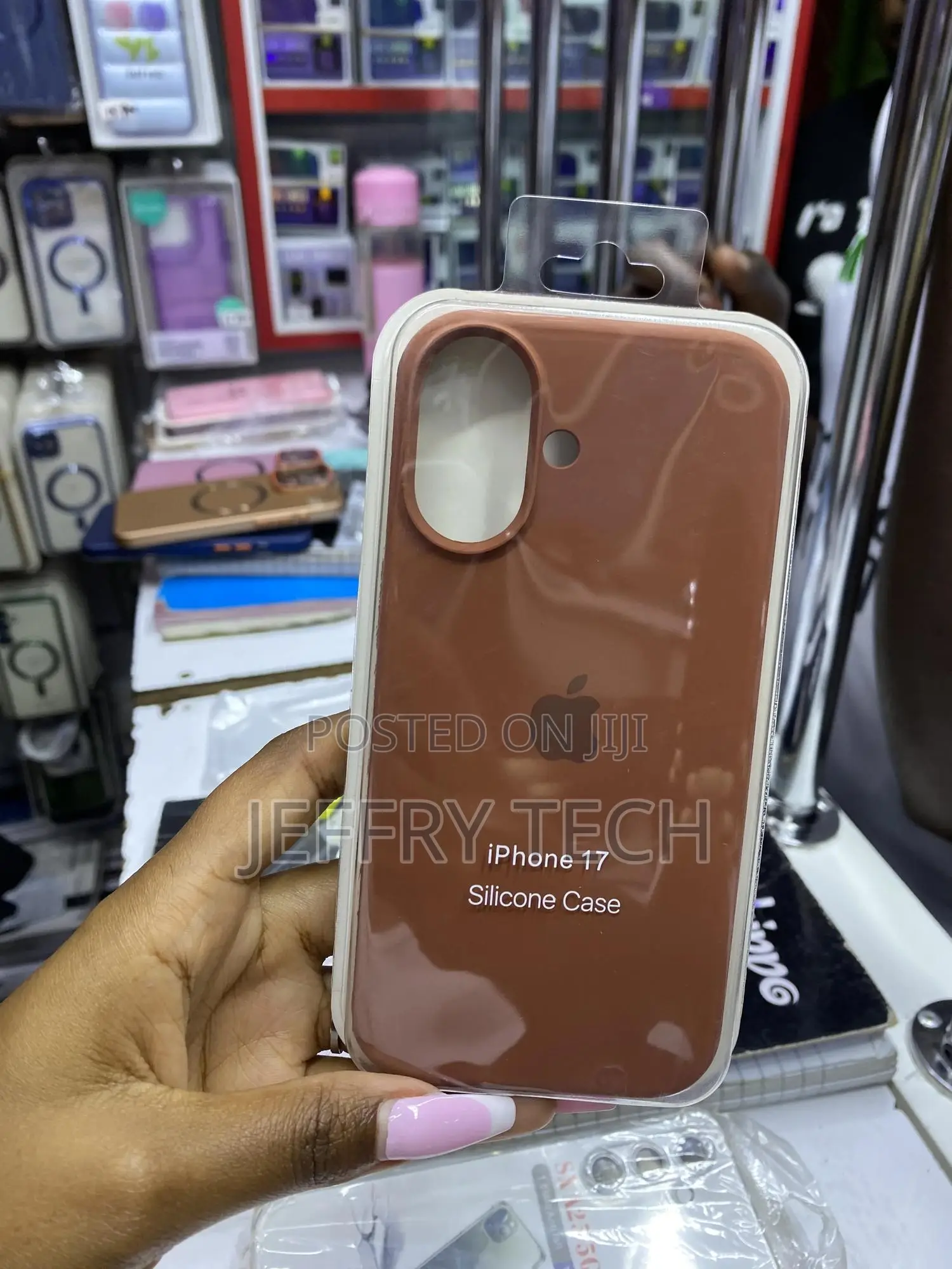 Masqwe iPhone 17 Solid Color Liquid Silicone Phone Case