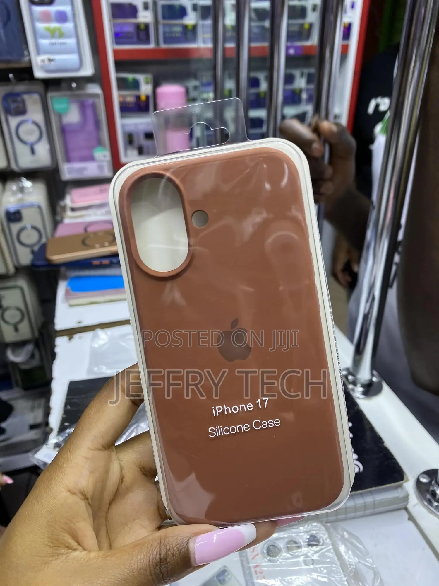 Masqwe iPhone 17 Solid Color Liquid Silicone Phone Case