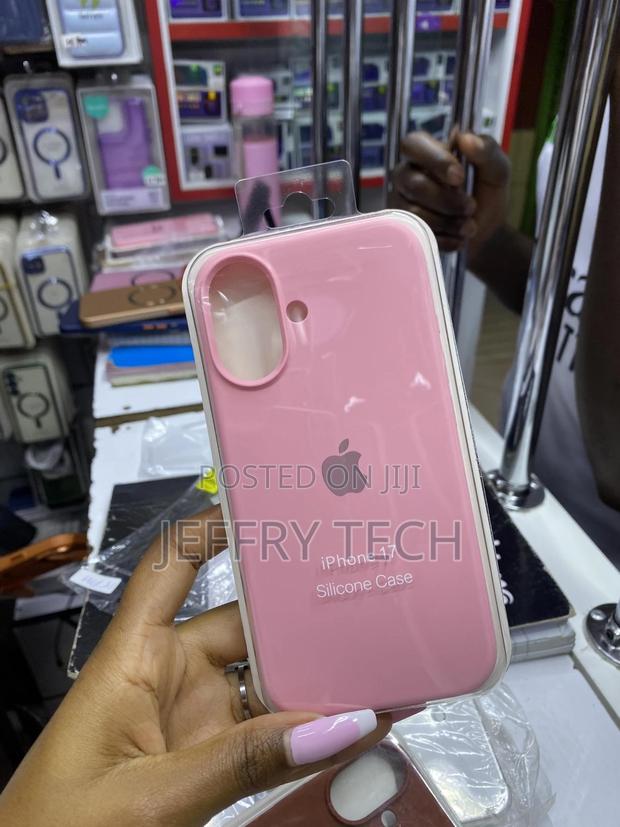 Qwerfg iPhone 17 Solid Color Liquid Silicone Phone Case - thumbnail 2