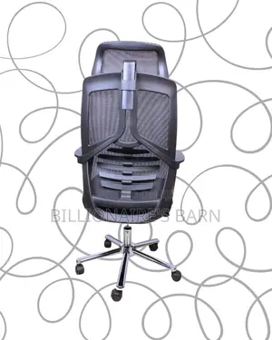 Modern High Back Mesh Office Chair — Strong Stable Base