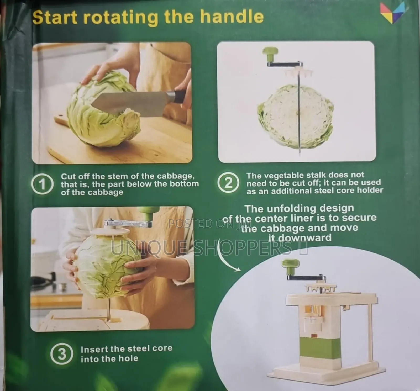 *Manual Fast Cabbage Cutter Now Available